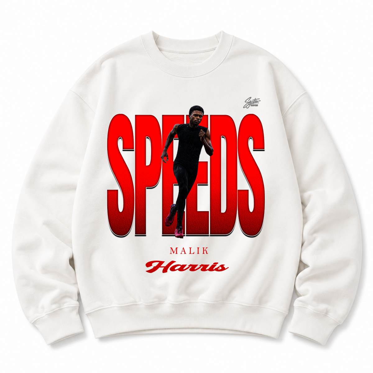 Malik Harris Heavyweight Crewneck Sweatshirt
