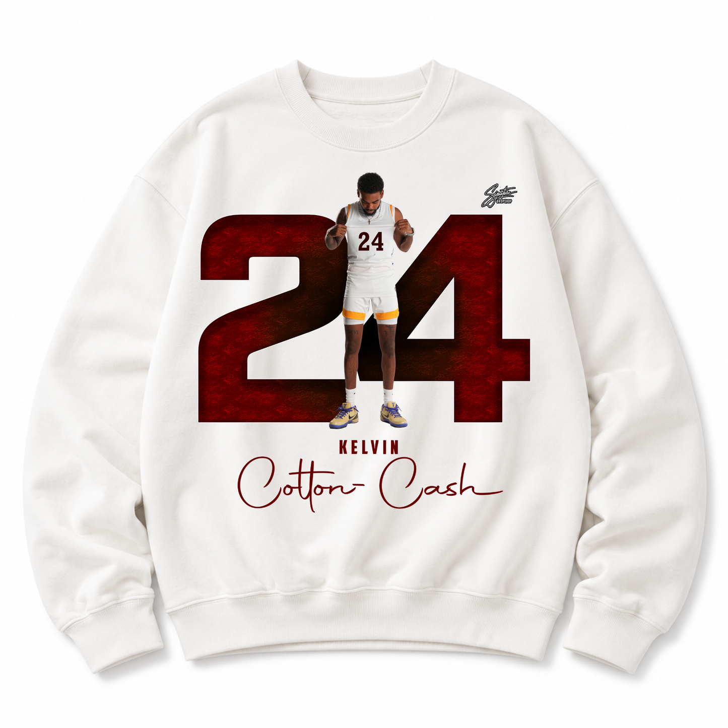 Kelvin Cotton-Cash Heavyweight Crewneck Sweatshirt