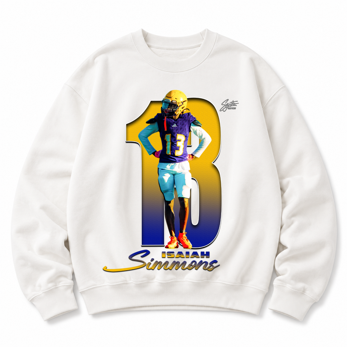 Isaiah Simmons Heavyweight Crewneck Sweatshirt