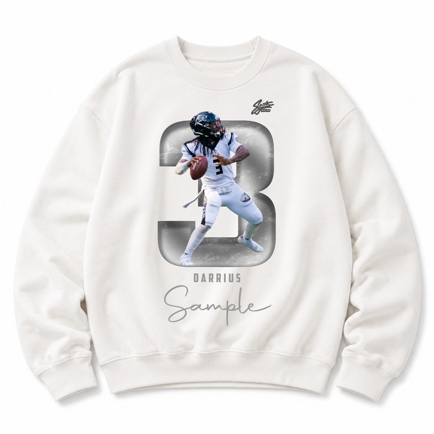Darrius Sample Heavyweight Crewneck Sweatshirt