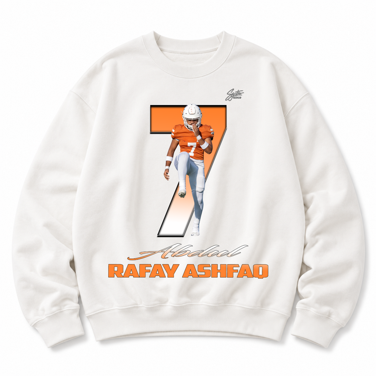 Abdul Rafay Ashfaq Heavyweight Crewneck Sweatshirt