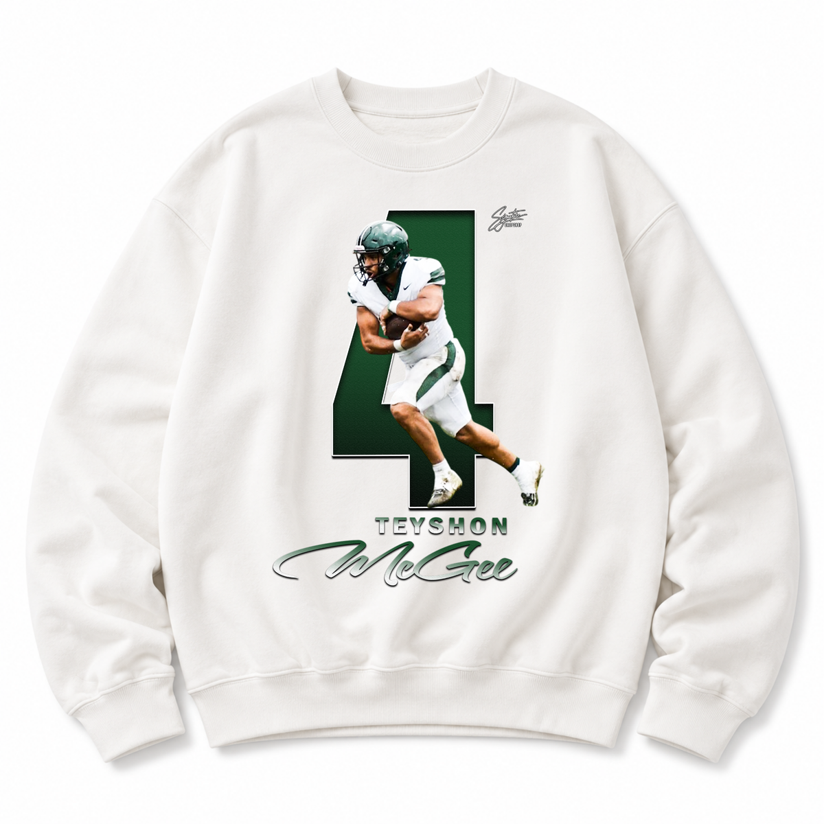 Teyshon Mcgee Heavyweight Crewneck Sweatshirt