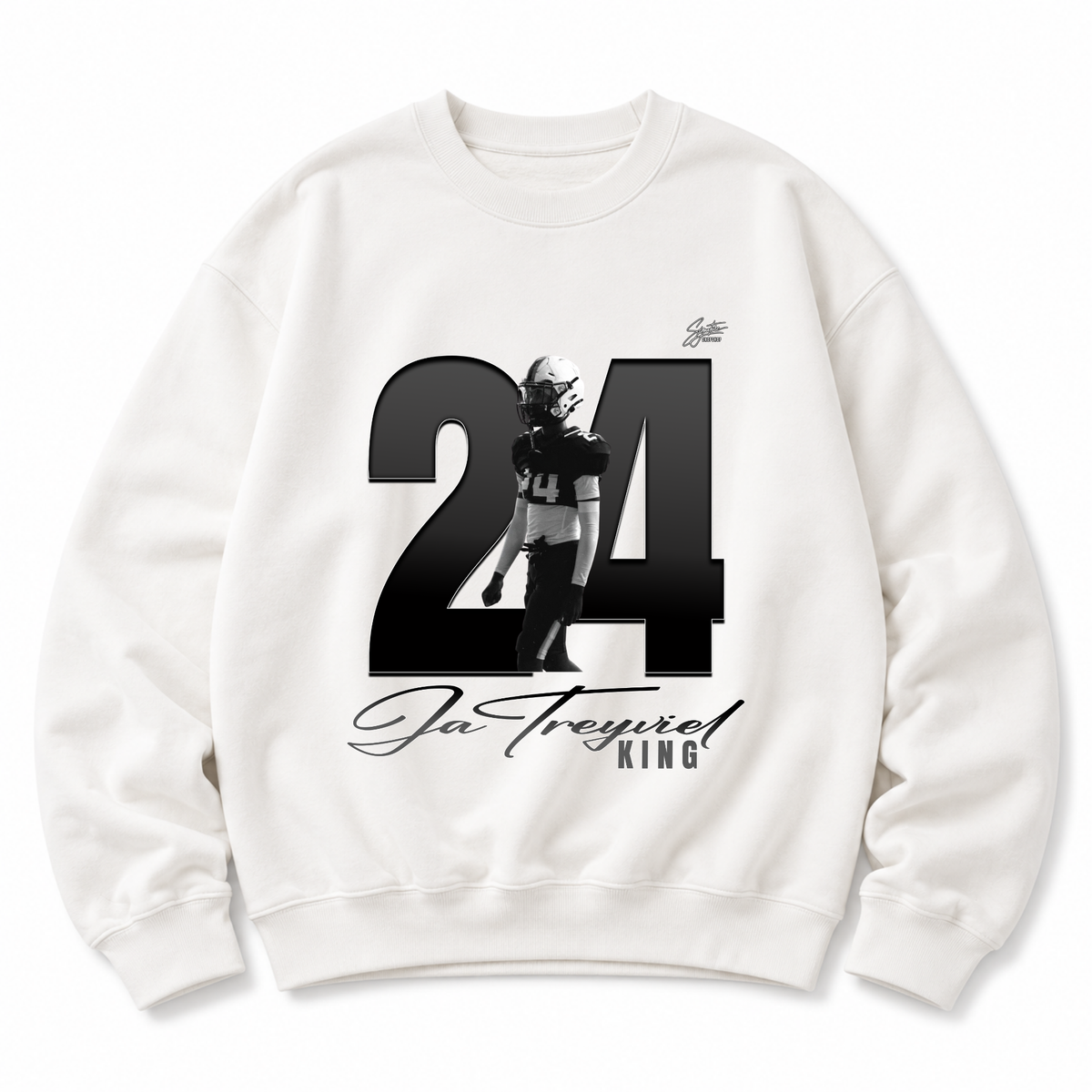 JaTreyviel King Heavyweight Crewneck Sweatshirt
