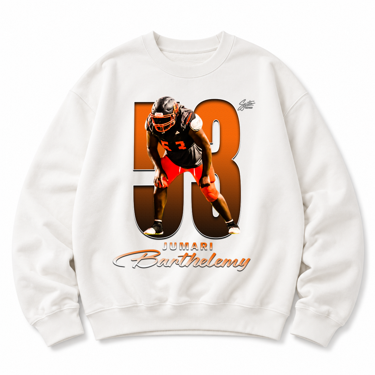 Jumari Barthelemy Heavyweight Crewneck Sweatshirt