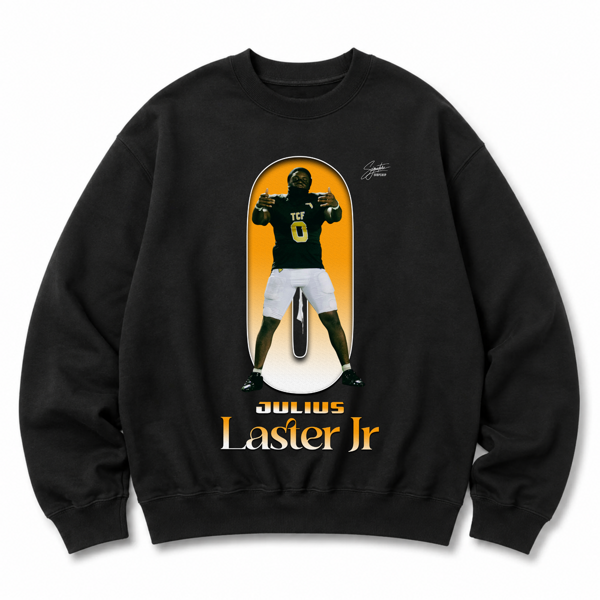 Julius Laster Jr Heavyweight Crewneck Sweatshirt