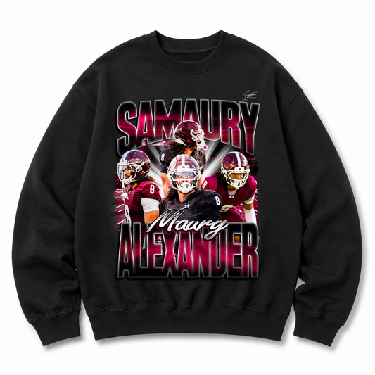 SaMaury Alexandrr Heavyweight Crewneck Sweatshirt