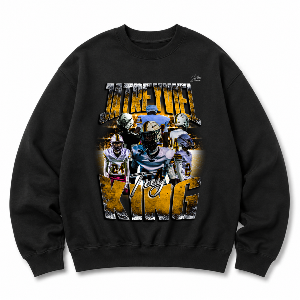 JaTreyviel King Heavyweight Crewneck Sweatshirt