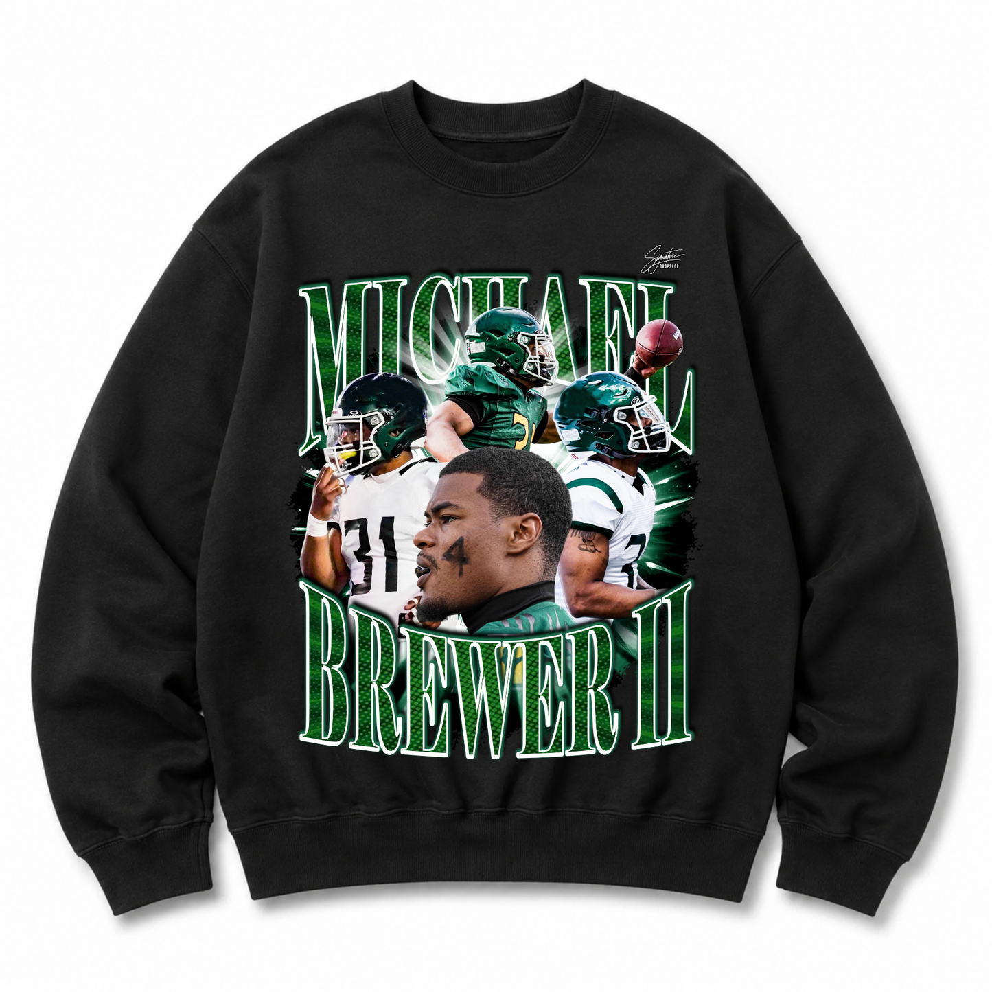 Michael Brewer II Heavyweight Crewneck Sweatshirt