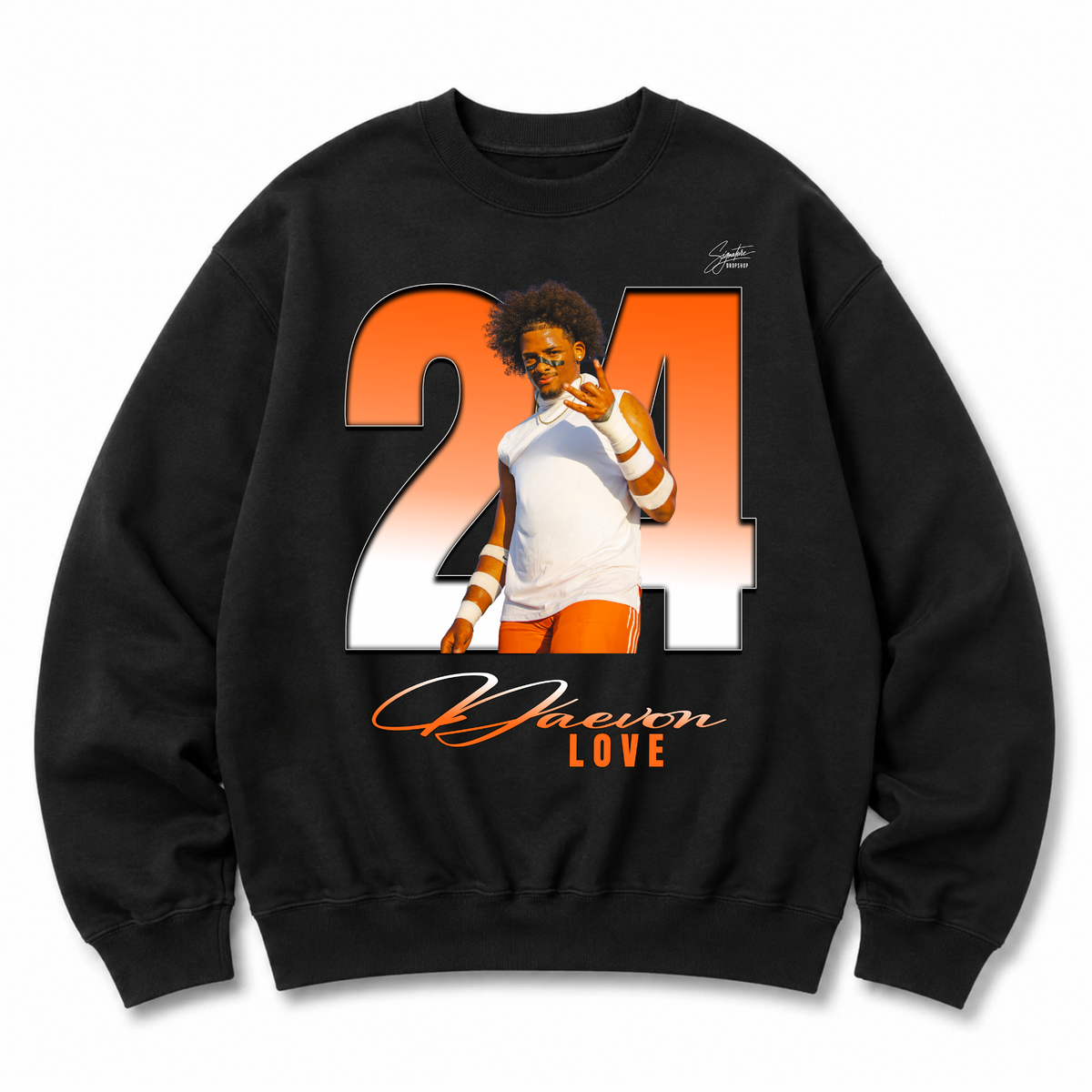 Daevon love Heavyweight Crewneck Sweatshirt