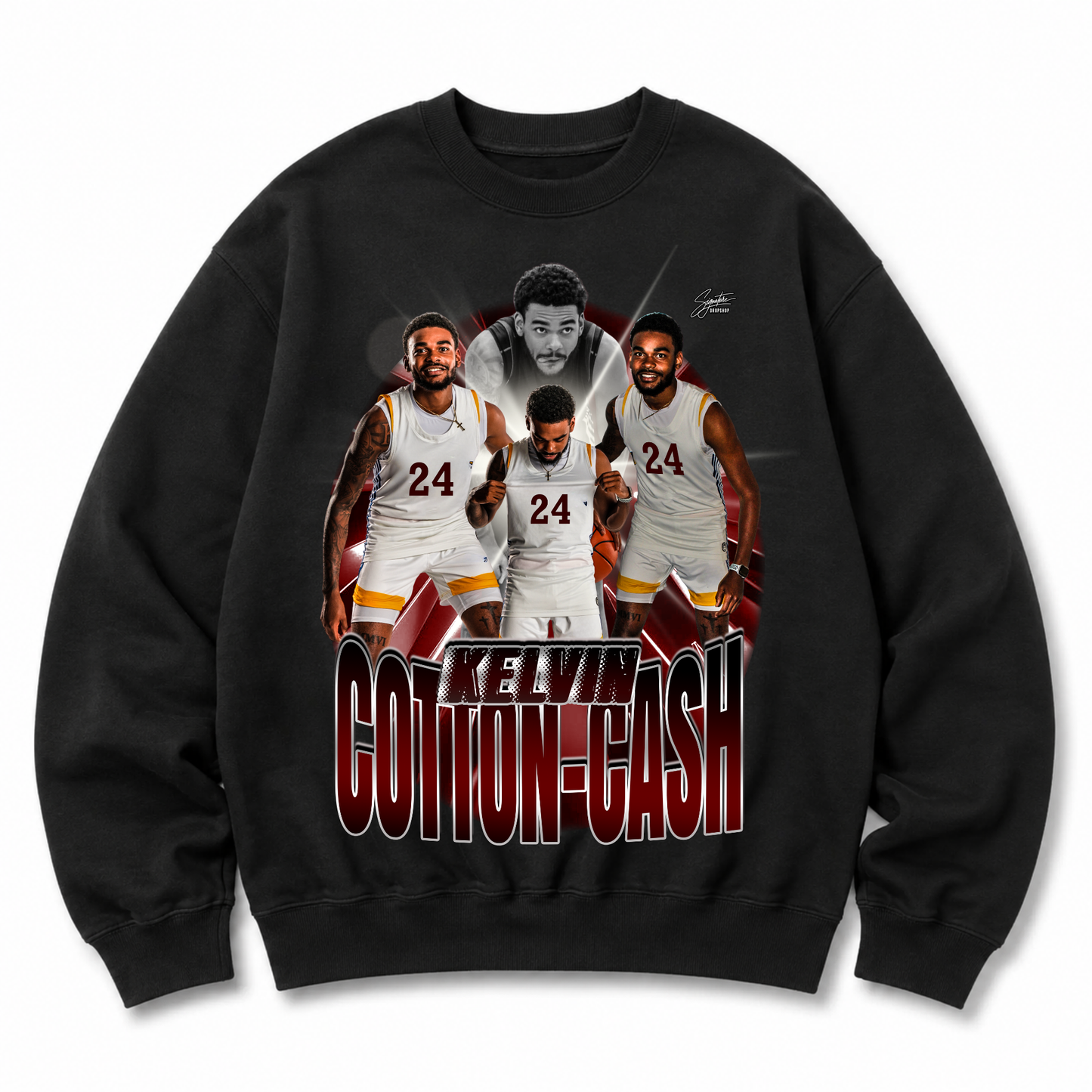 Kelvin Cotton-Cash Heavyweight Crewneck Sweatshirt