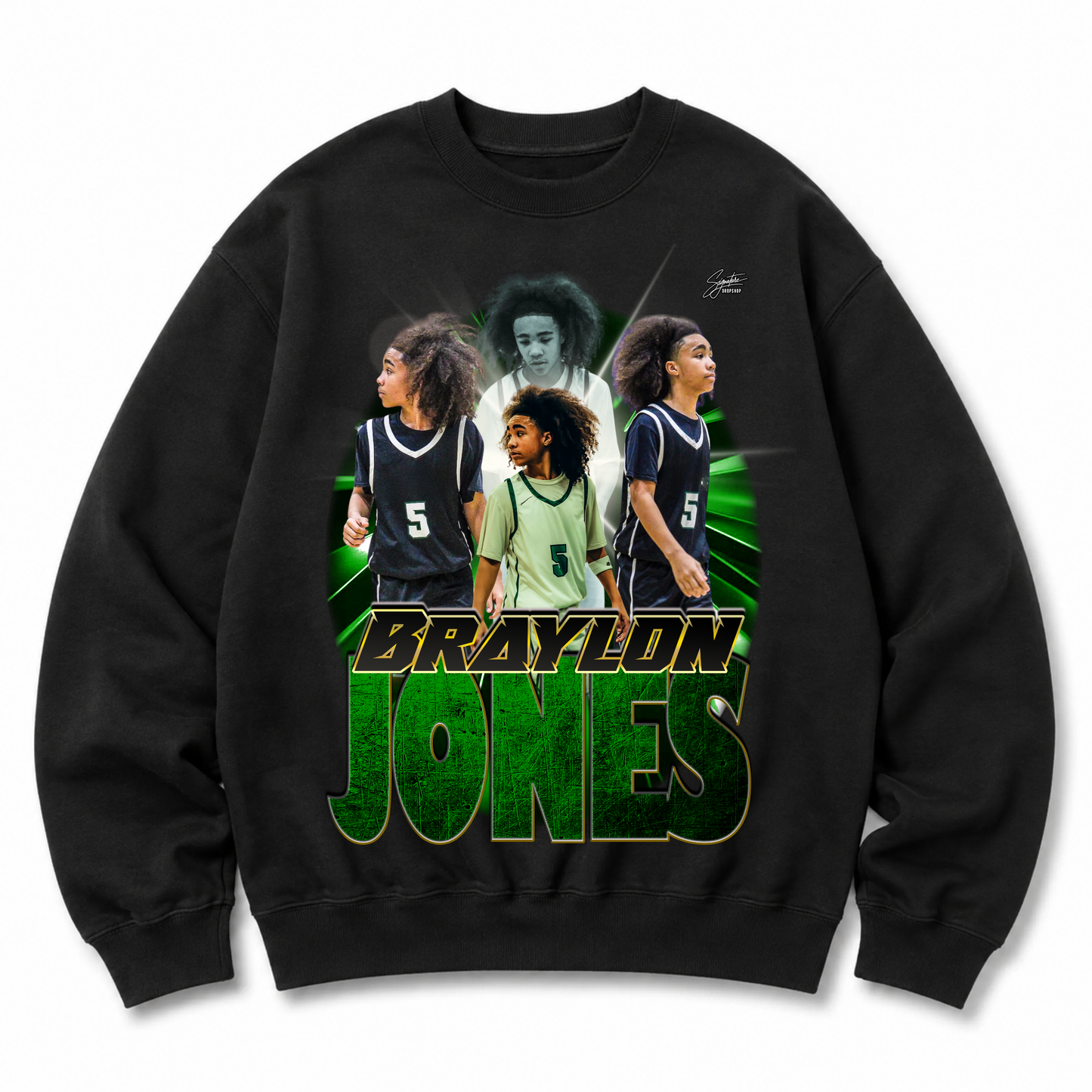 Braylon Jones Heavyweight Crewneck Sweatshirt