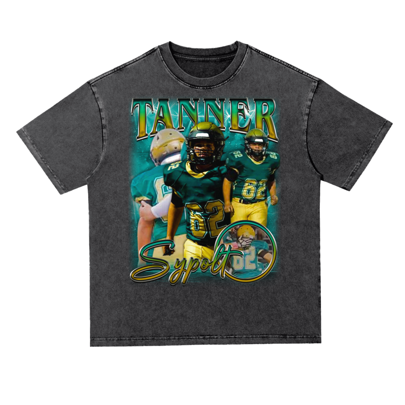 Tanner Sypolt Oversized Acid wash T-shirt