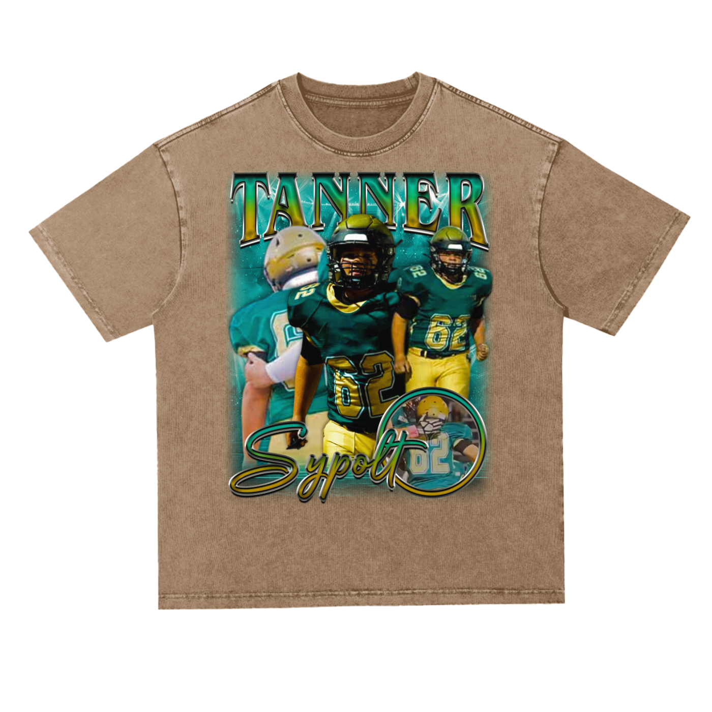 Tanner Sypolt Oversized Acid wash T-shirt