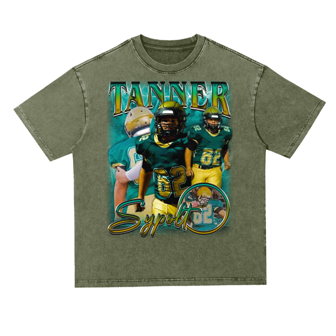 Tanner Sypolt Oversized Acid wash T-shirt
