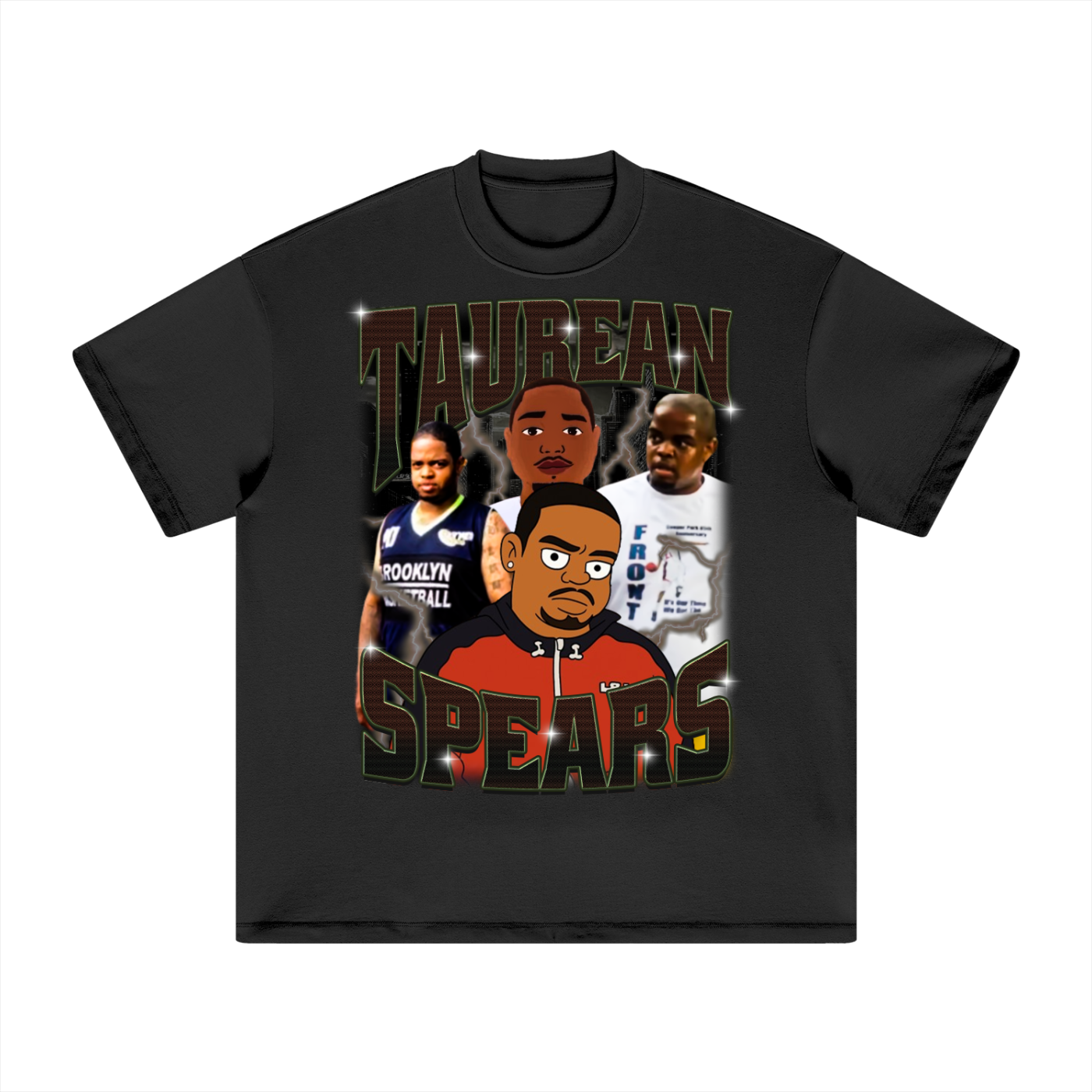 Taurean Spears Heavyweight Earth Tone T-Shirt