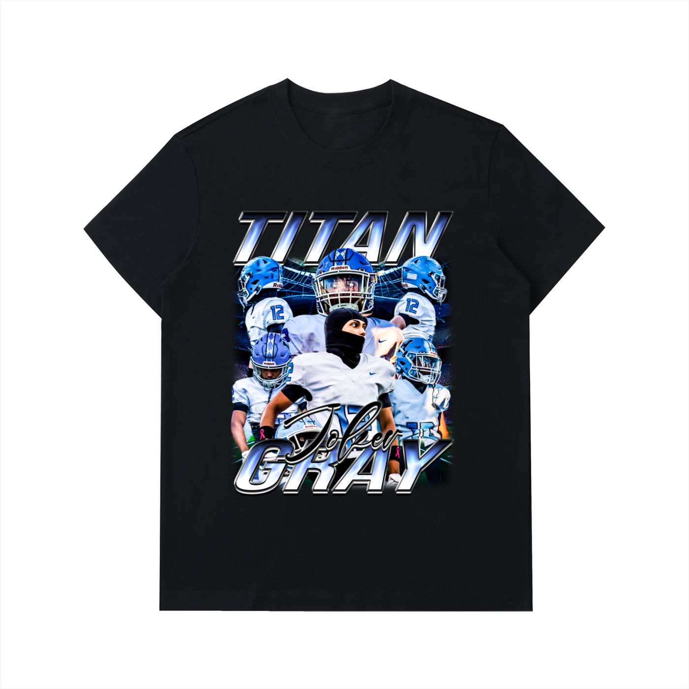 Titan Gray Regular T-Shirt (Premium)