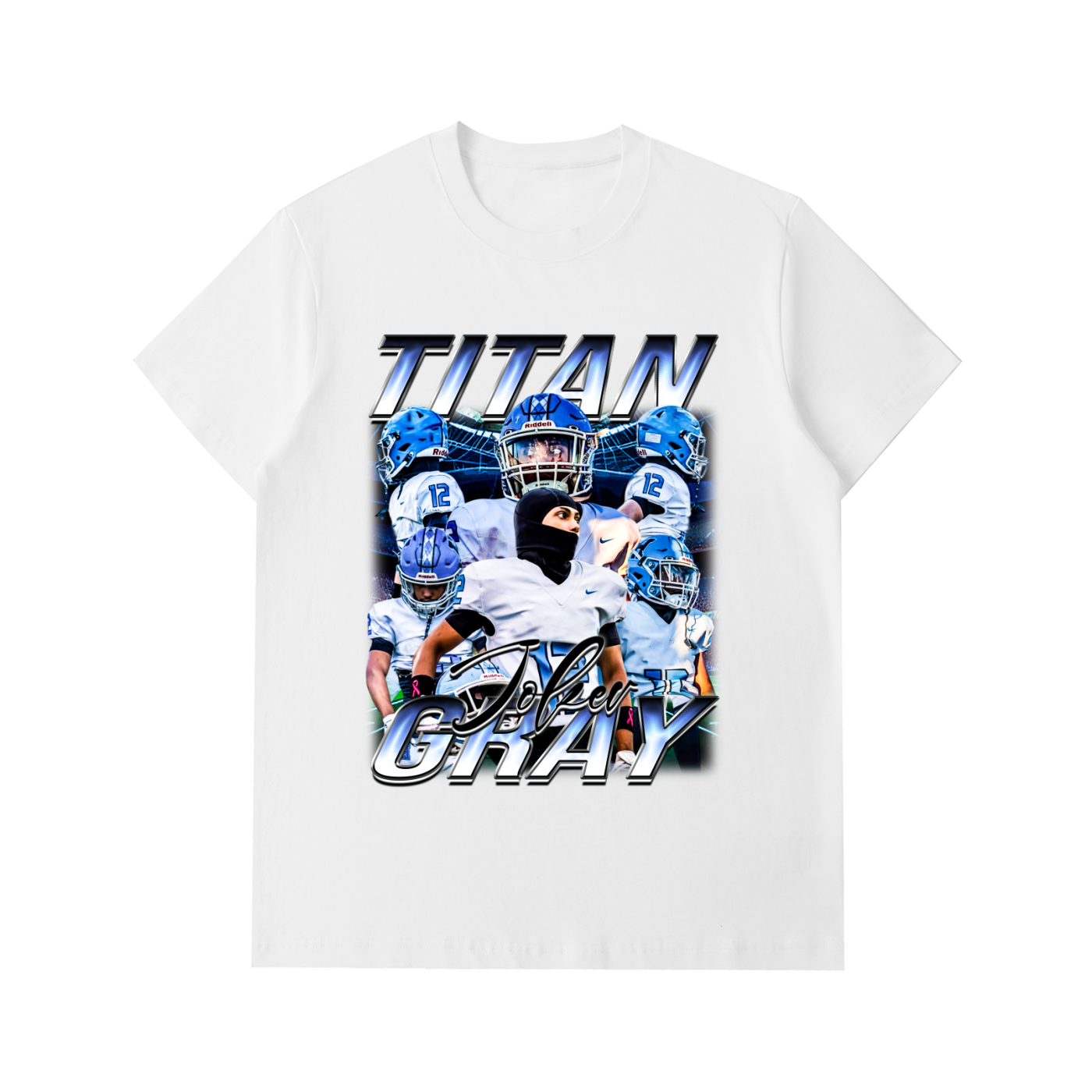 Titan Gray Regular T-Shirt (Premium)