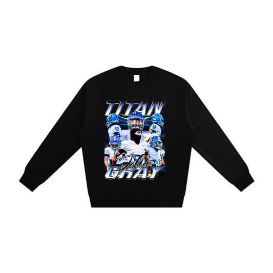 Titan Gray Premium Crewneck Sweatshirt