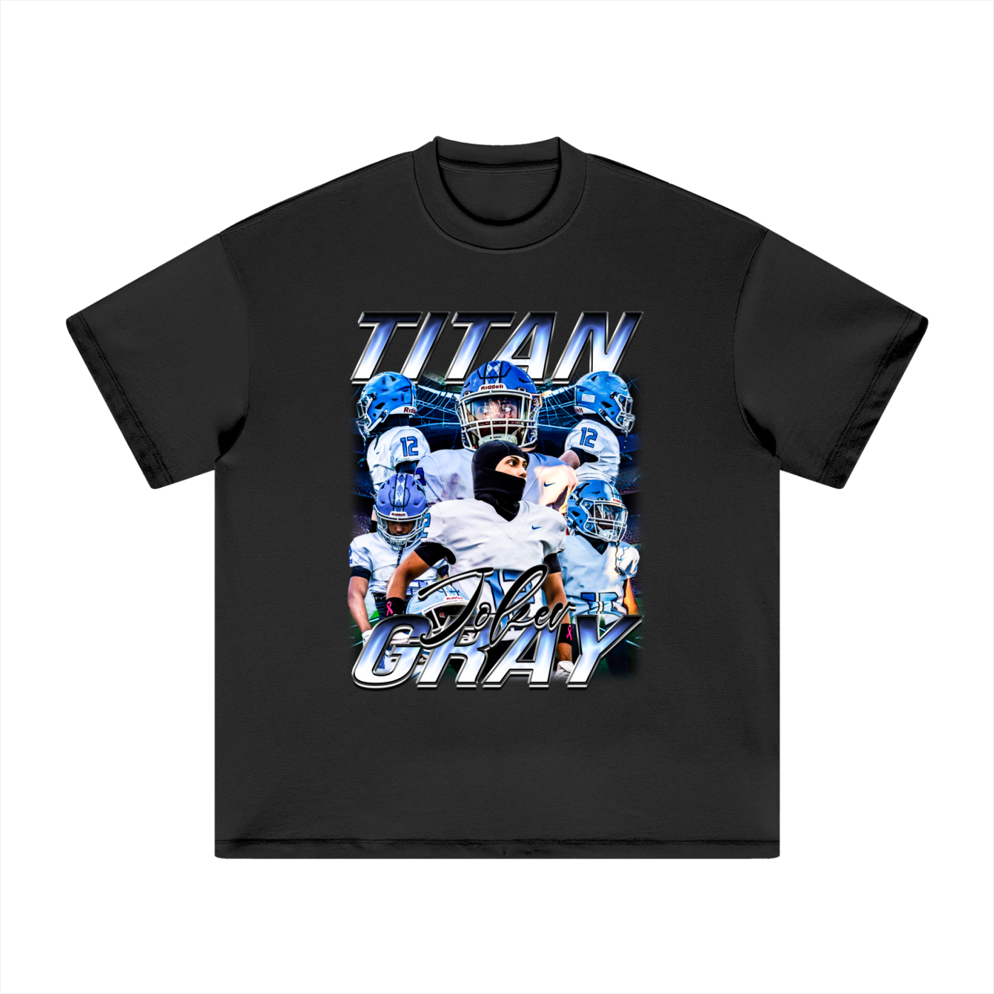 Titan Gray Heavyweight Oversized Tee