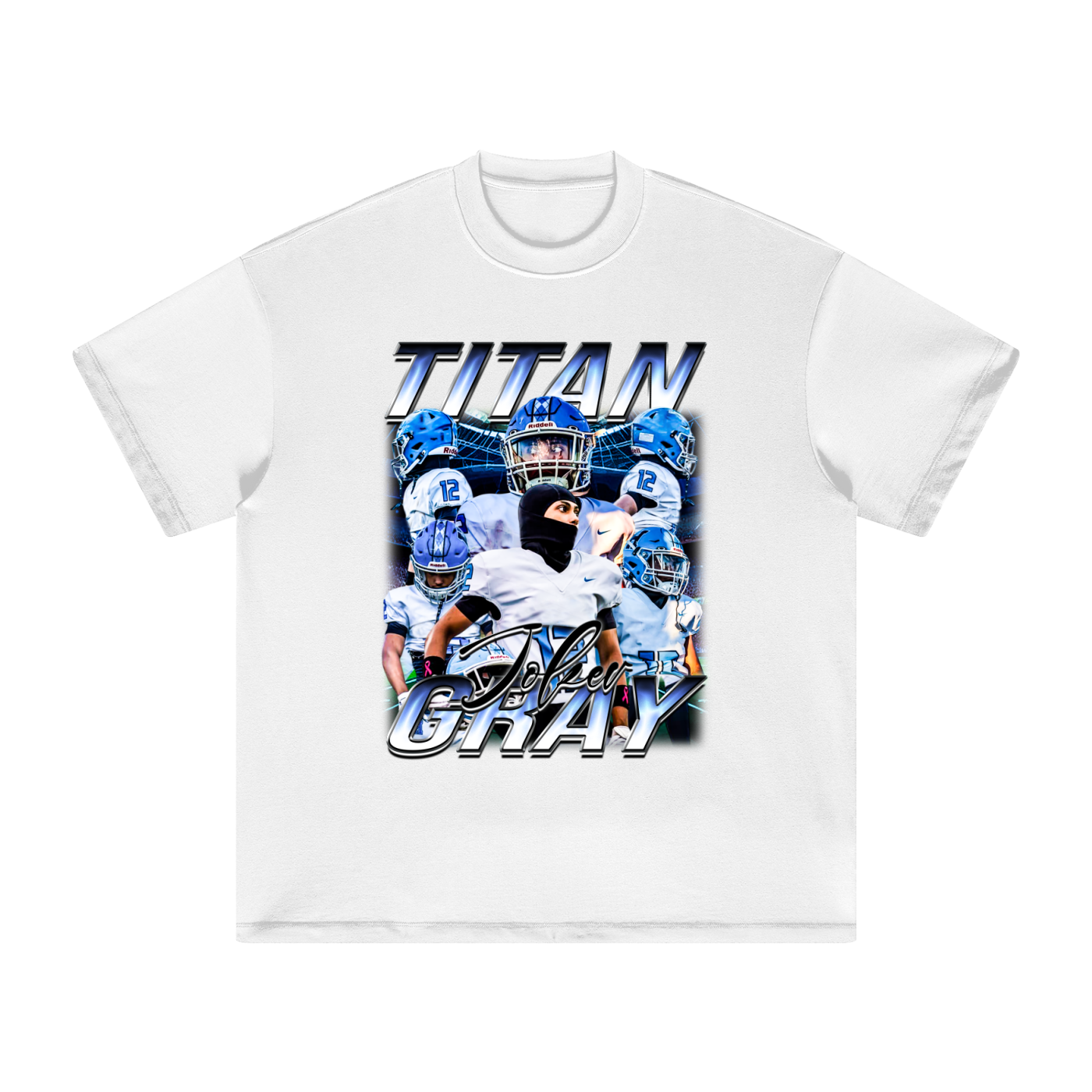 Titan Gray Heavyweight Oversized Tee
