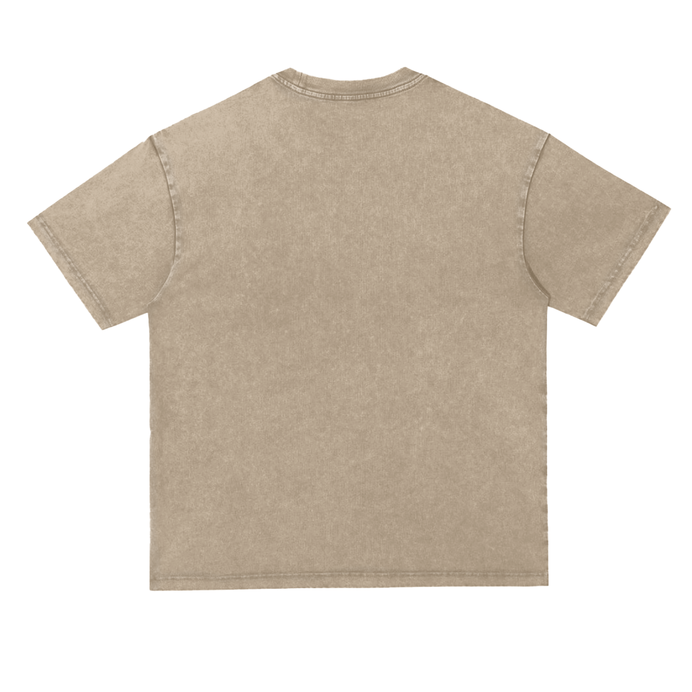 Titan Gray Oversized Acid Wash Tee