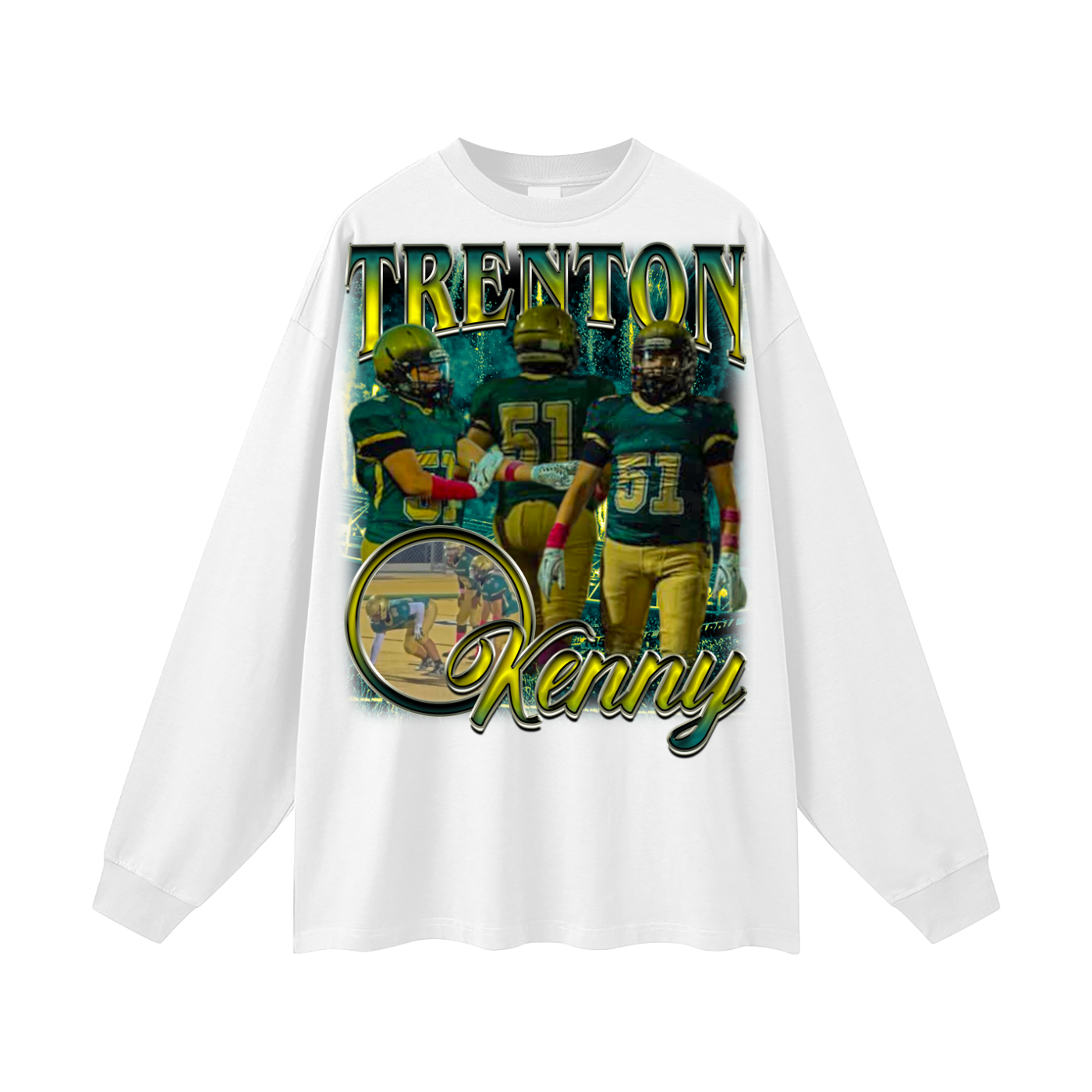 Trenton Kenny Oversized Long Sleeve Tee