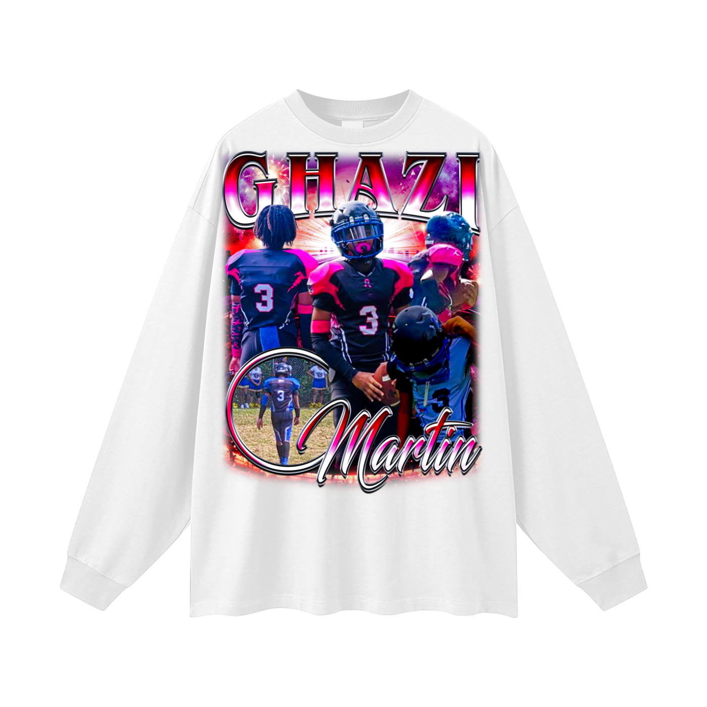Ghazi Martin Oversized Long Sleeve Tee