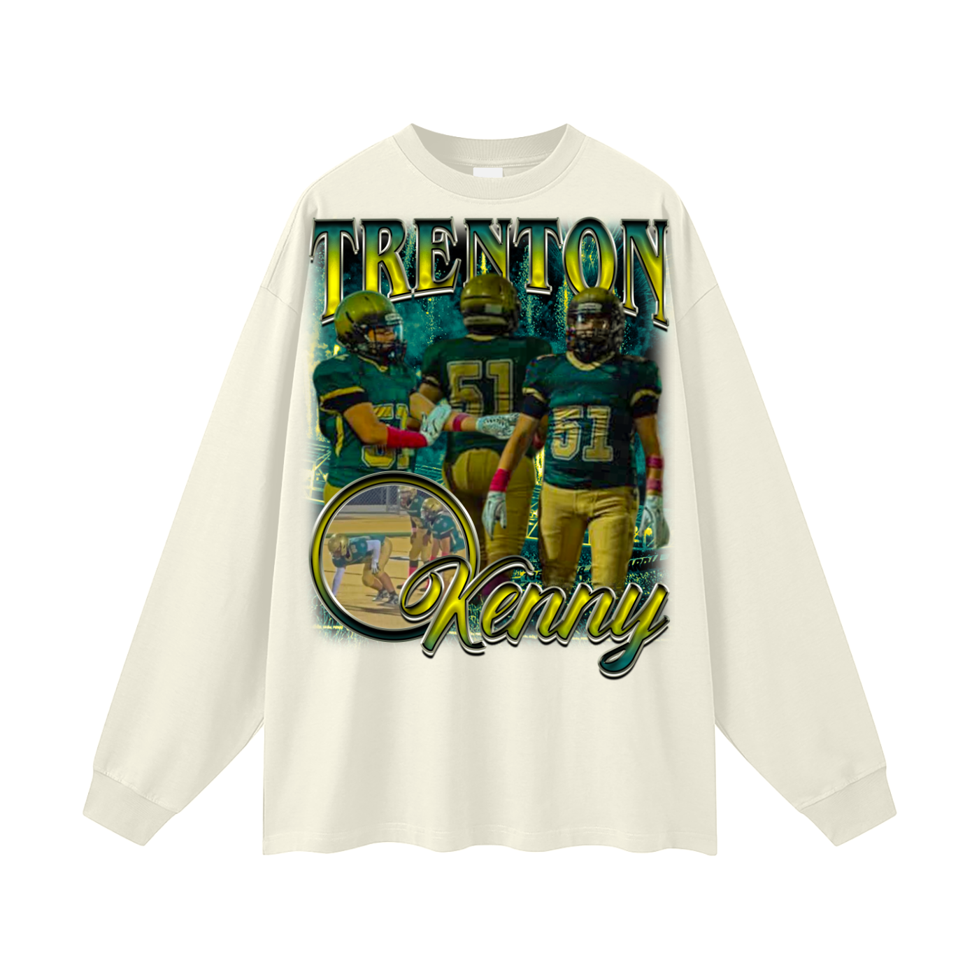 Trenton Kenny Oversized Long Sleeve Tee