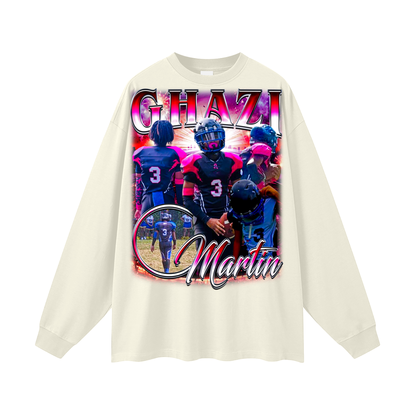 Ghazi Martin Oversized Long Sleeve Tee