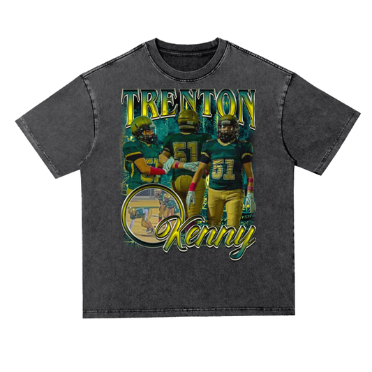 Trenton Kenny Oversized Acid wash T-shirt