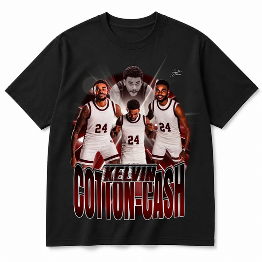 Kelvin Cotton-Cash T-shirt