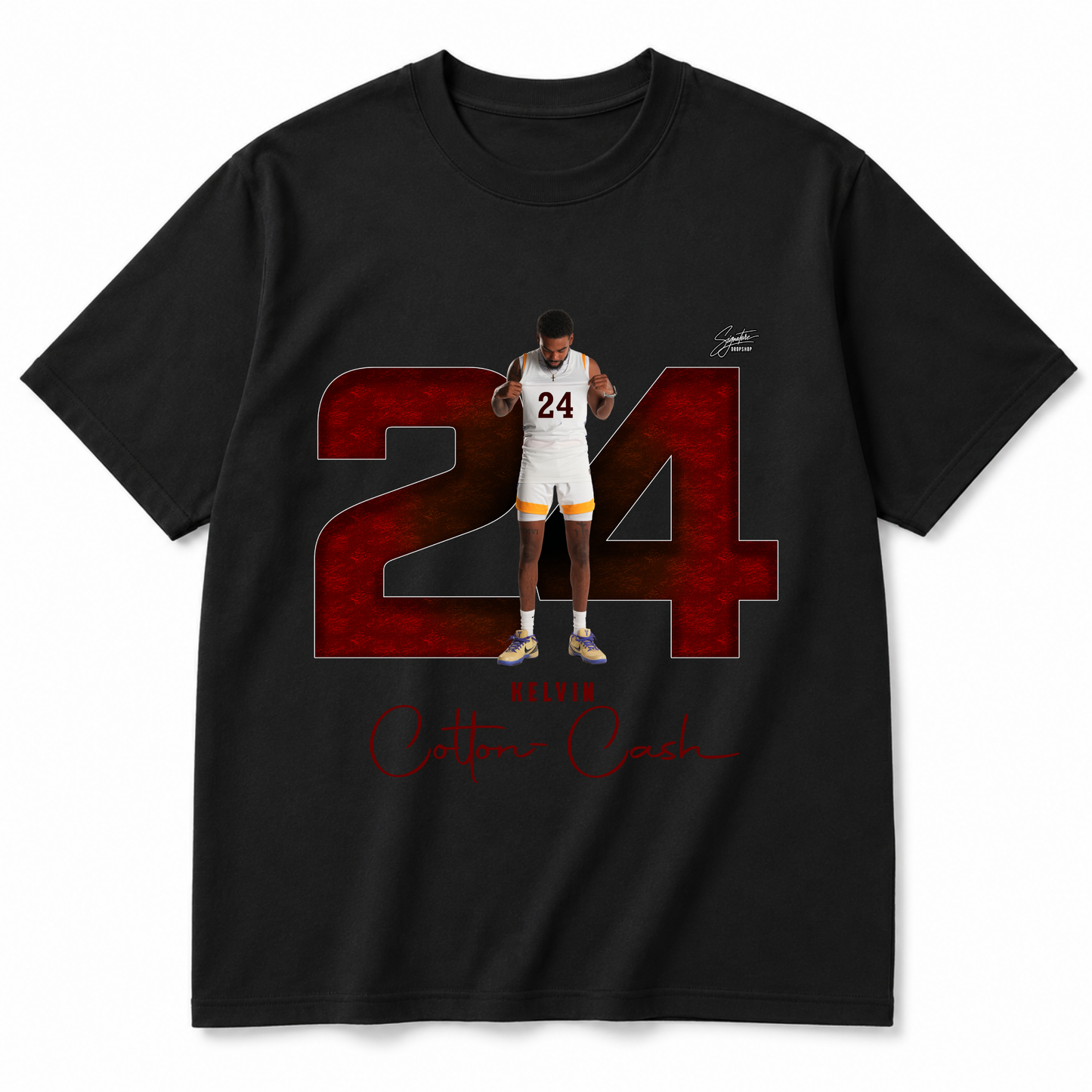 Kelvin Cotton-Cash T-shirt