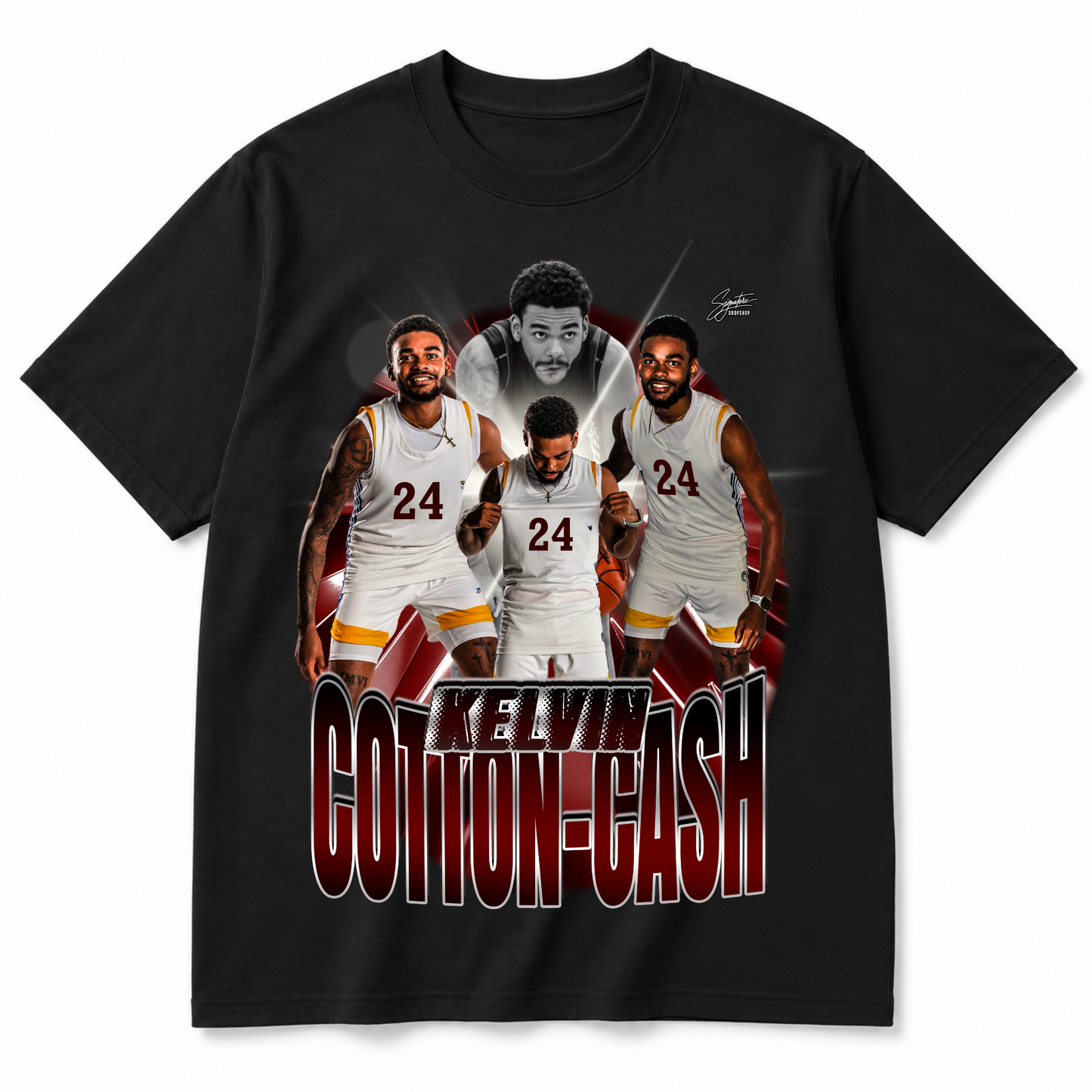 Kelvin Cotton-Cash T-shirt