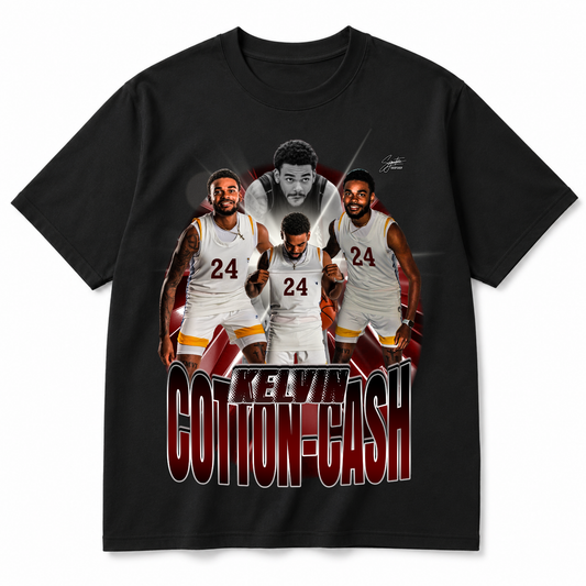 Kelvin Cotton-Cash T-shirt