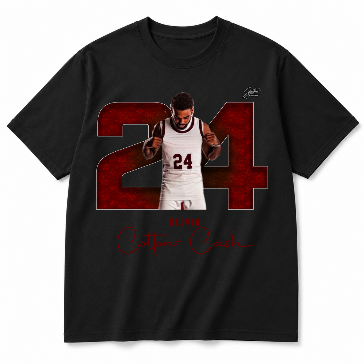 Kelvin Cotton-Cash T-shirt