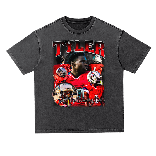 Tyler Worthington Oversized Acid wash T-shirt