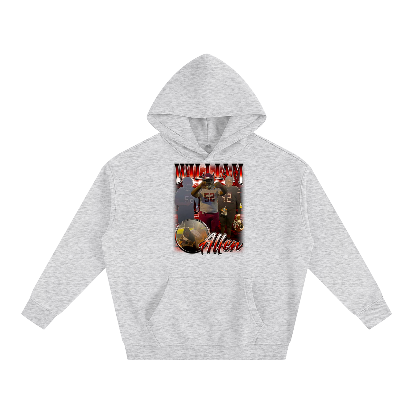 William Allen Oversize Fleeced Hoodie