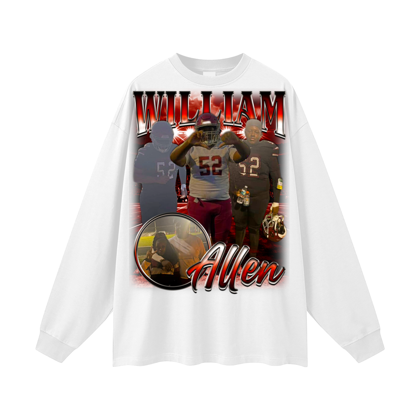 William Allen Oversized Long Sleeve Tee