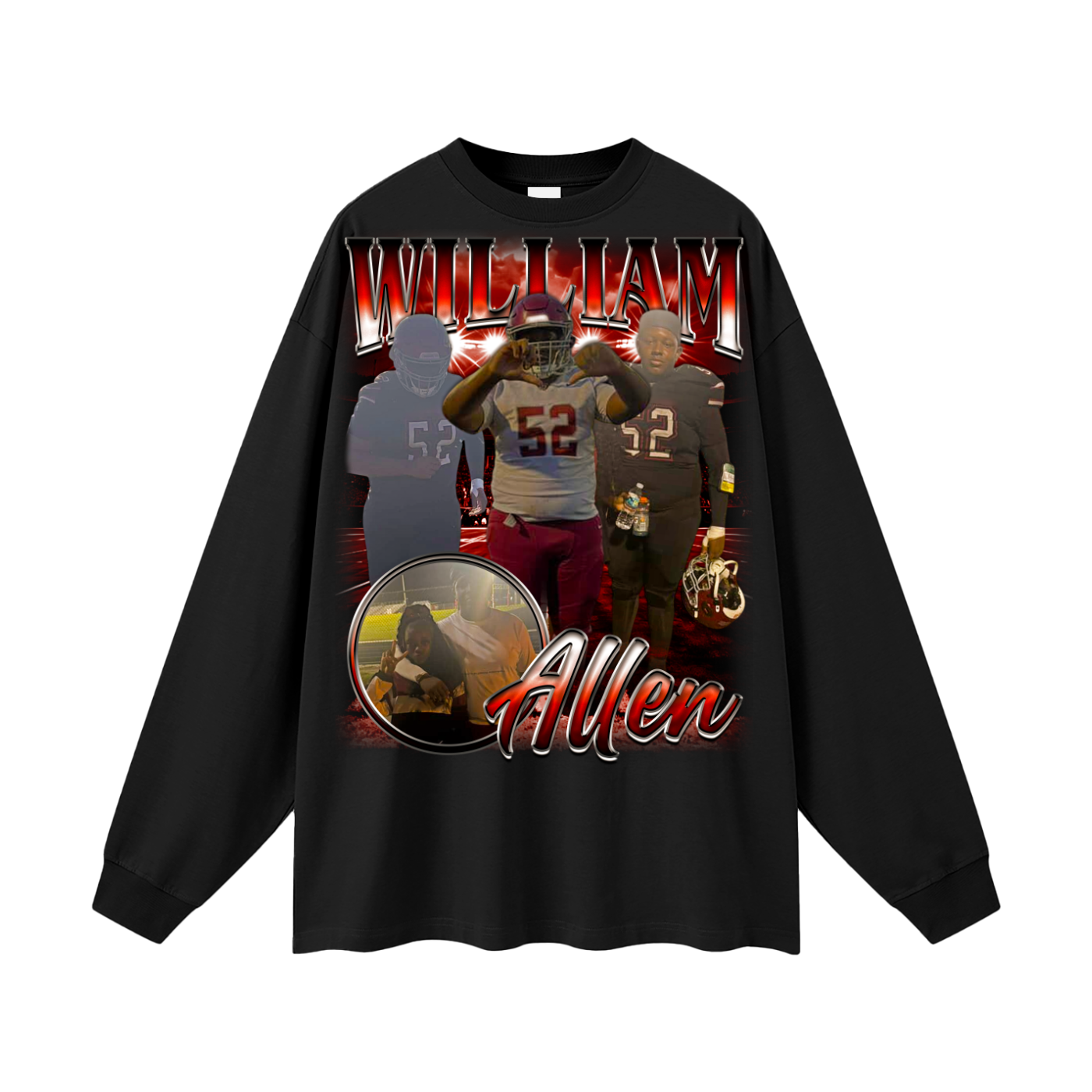 William Allen Oversized Long Sleeve Tee