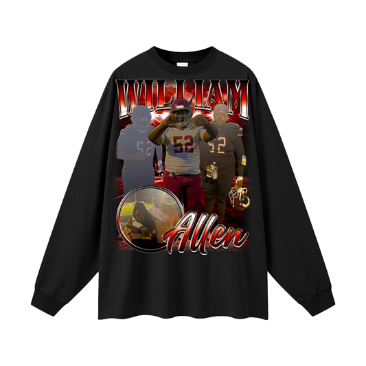 William Allen Oversized Long Sleeve Tee