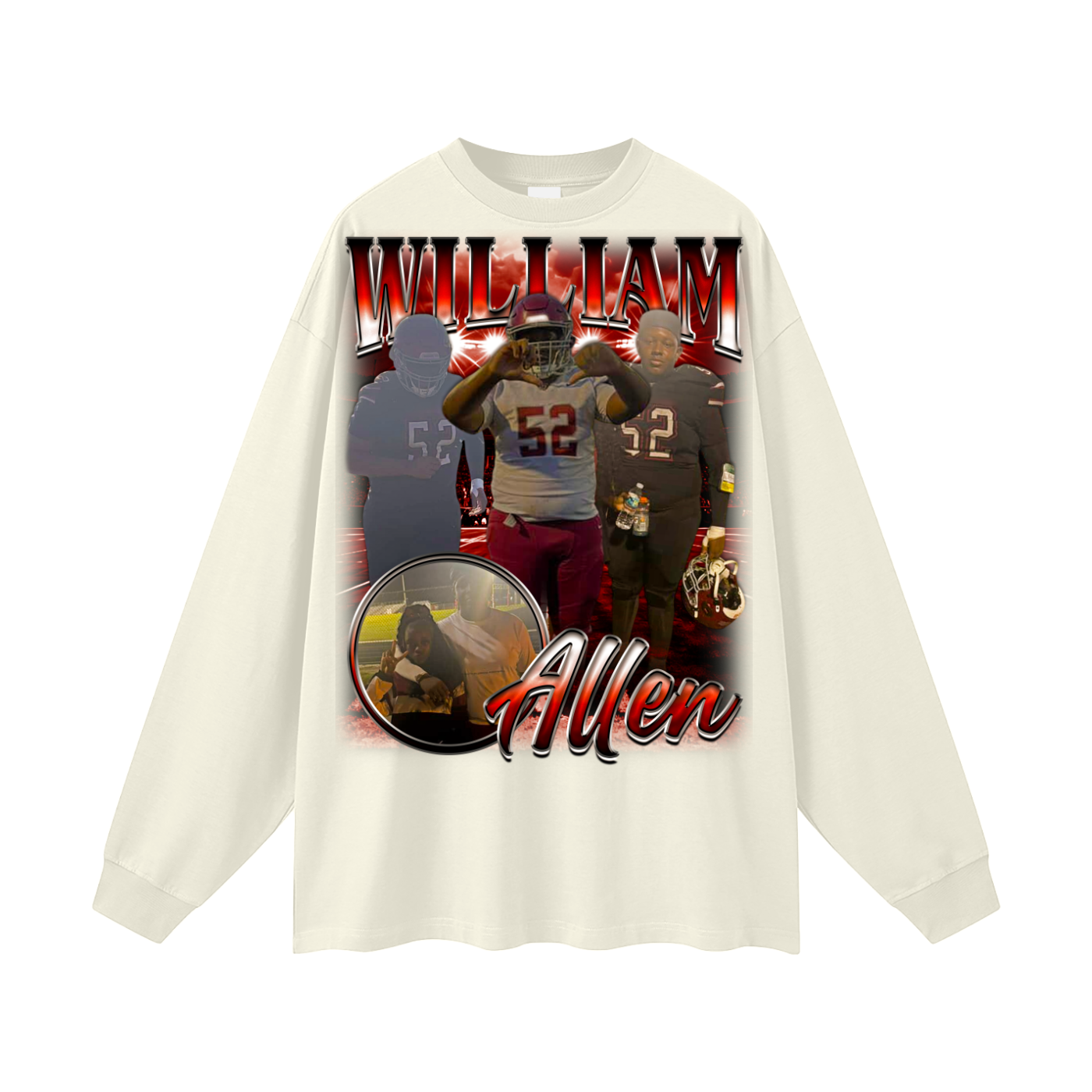 William Allen Oversized Long Sleeve Tee