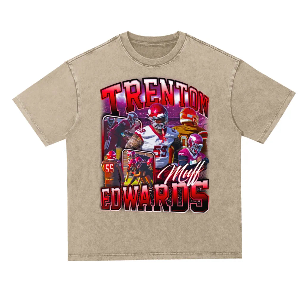 Trenton Edwards Oversized Acid wash T-shirt