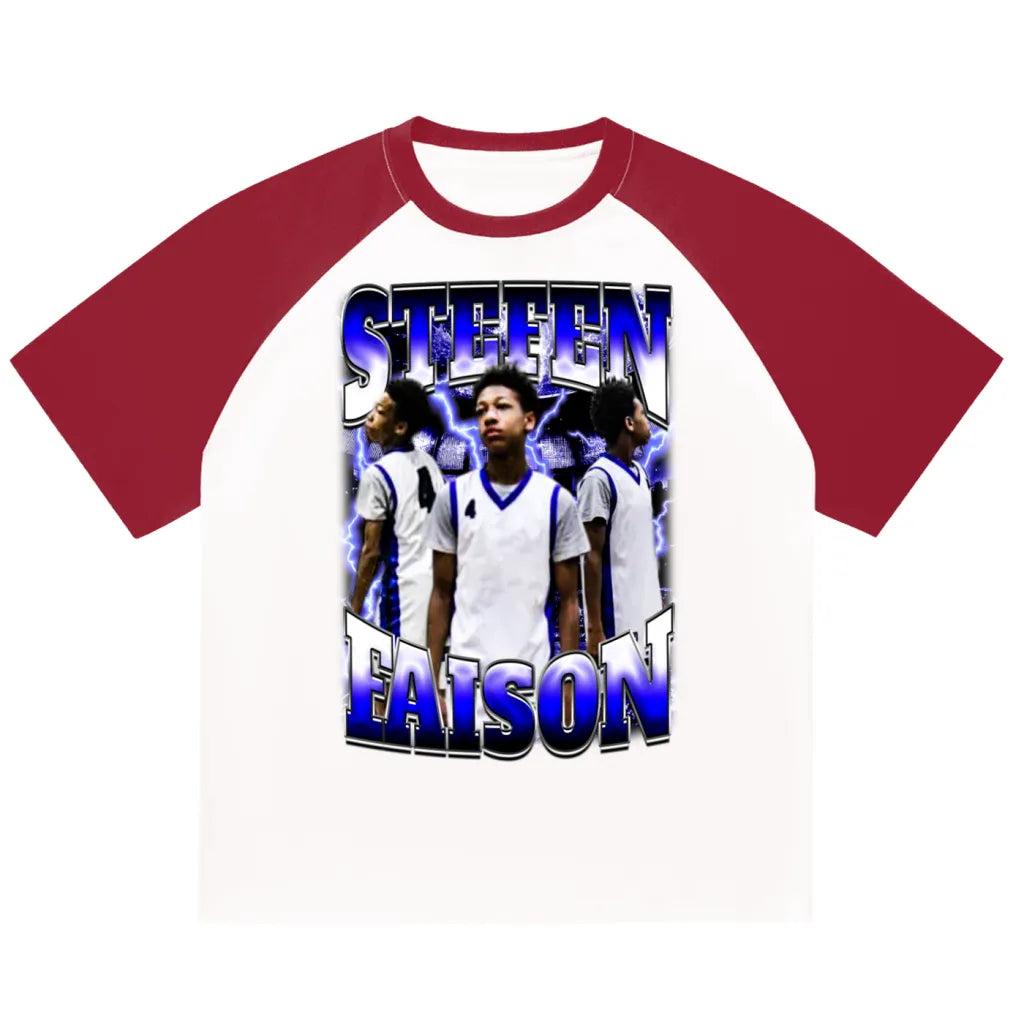 Stefen Faison Raglan Sleeve T-Shirt