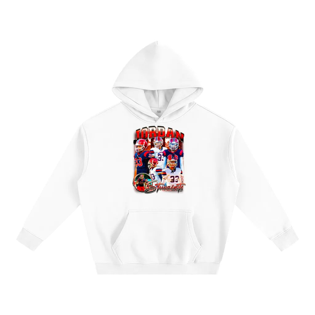 Jordan Stuvaints Oversize Fleeced Hoodie