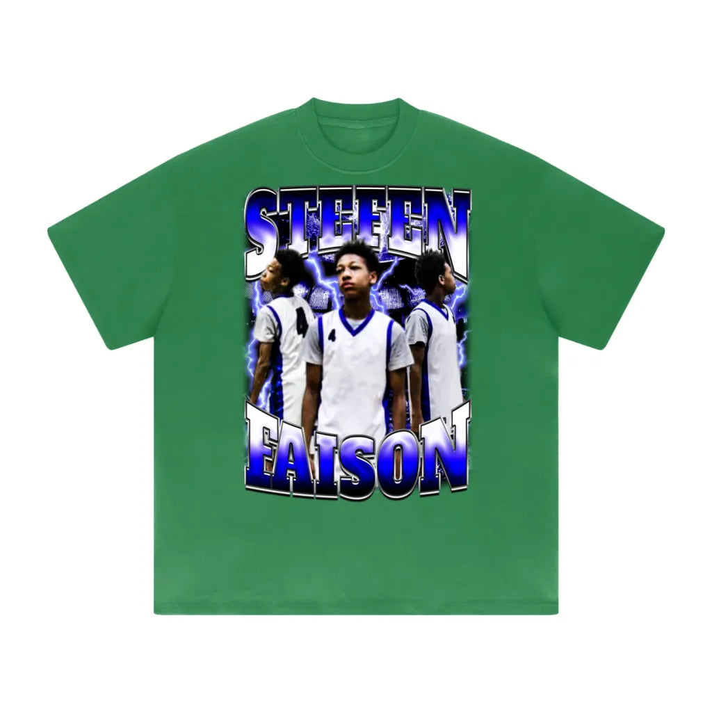Stefen Faison see-Through Boxy Net Tee