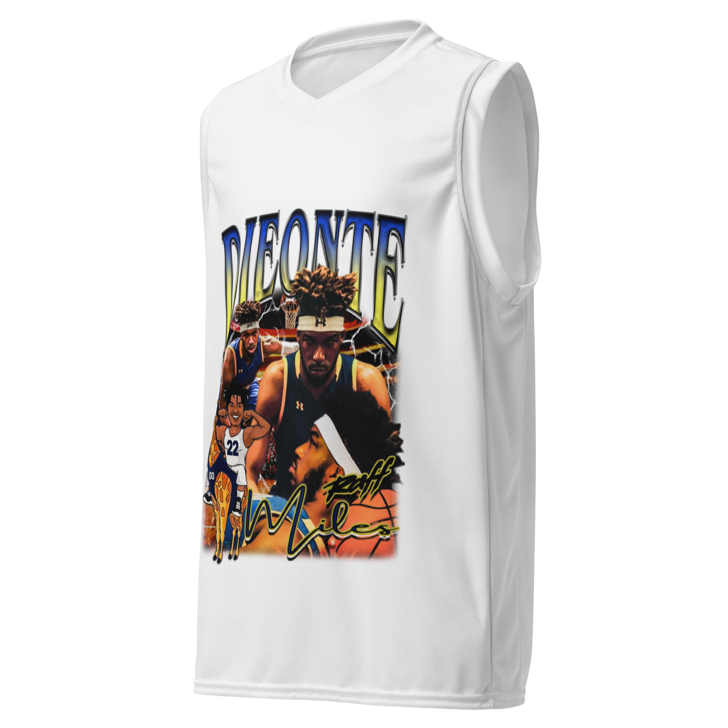 Deionte miles Basketball Jersey