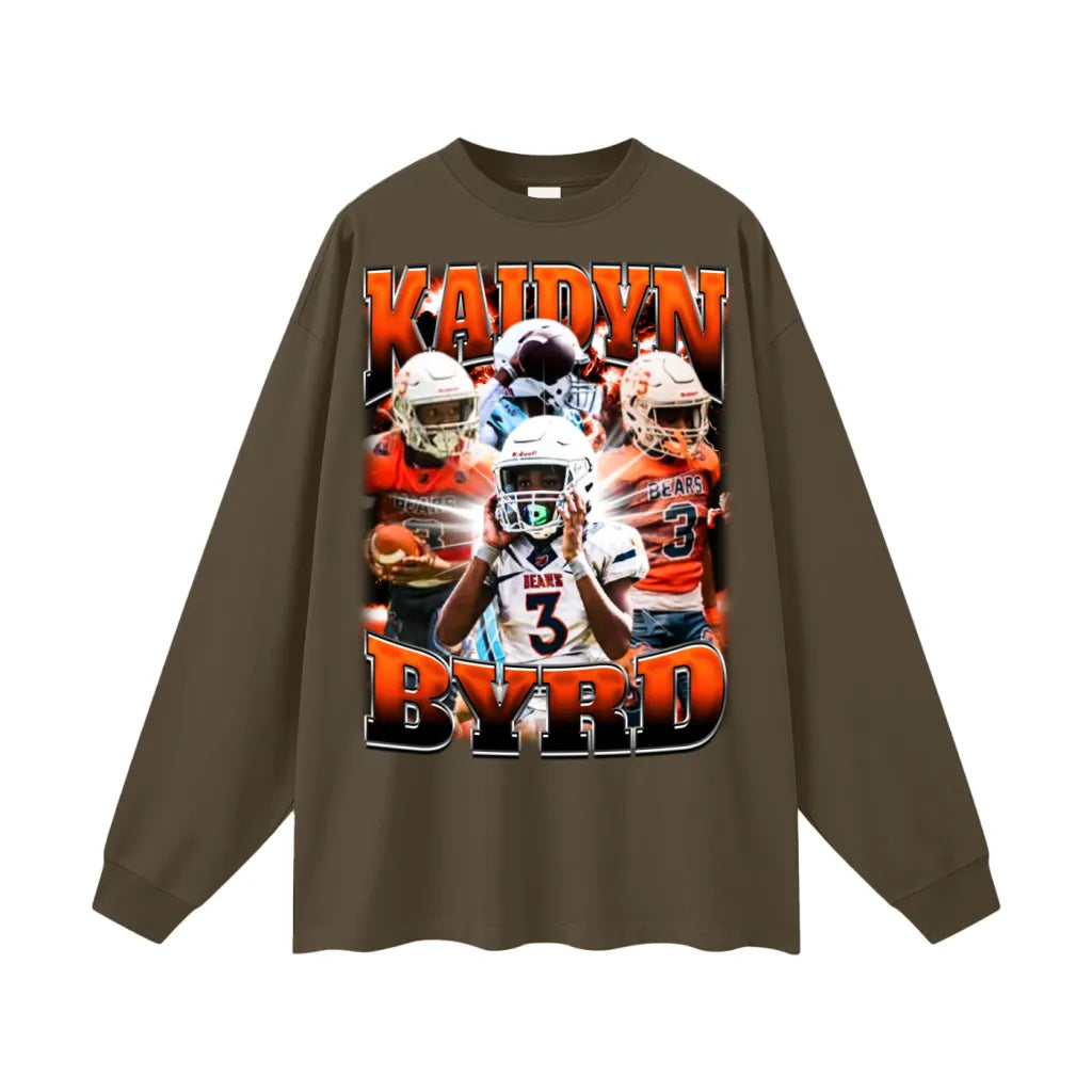 Kaidyn Byrd Oversized Long Sleeve Tee