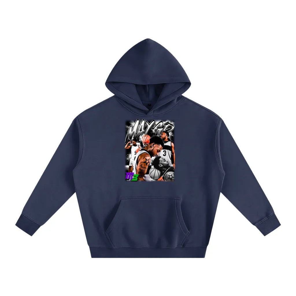 Romelle Bell Oversize Fleeced Hoodie