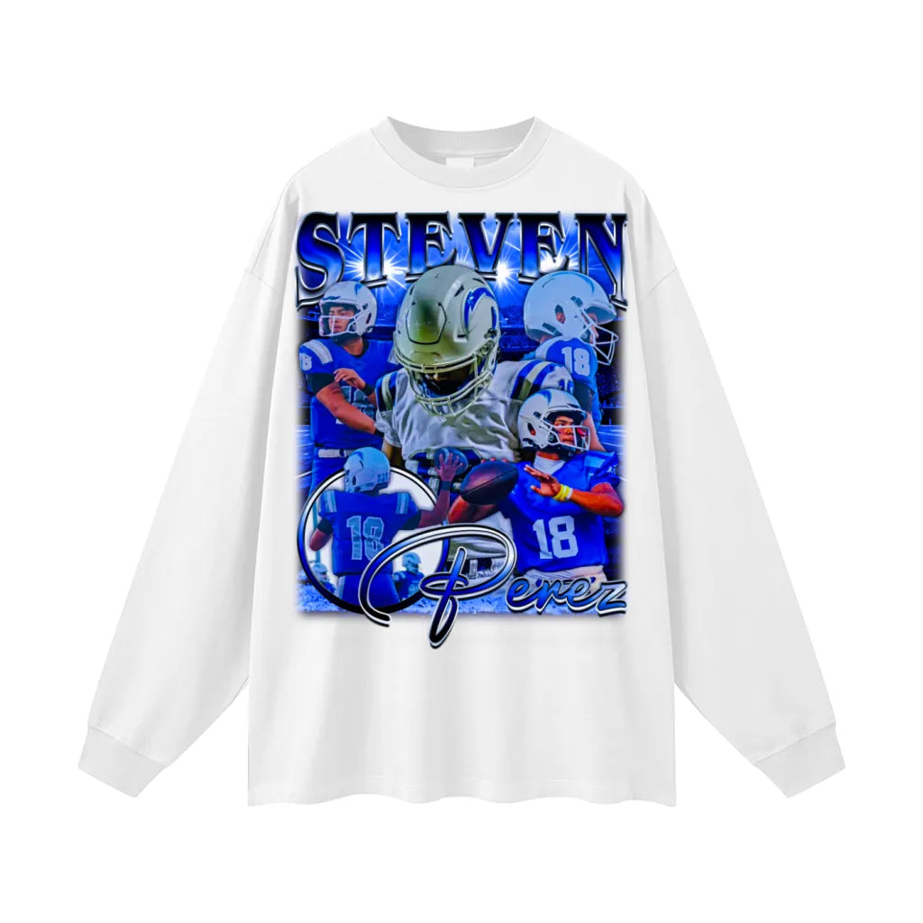Steven Perez Oversized Long Sleeve Tee