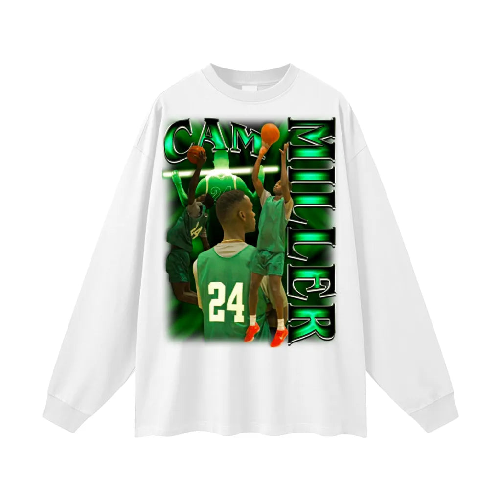 Cam Miller Oversized Long Sleeve Tee